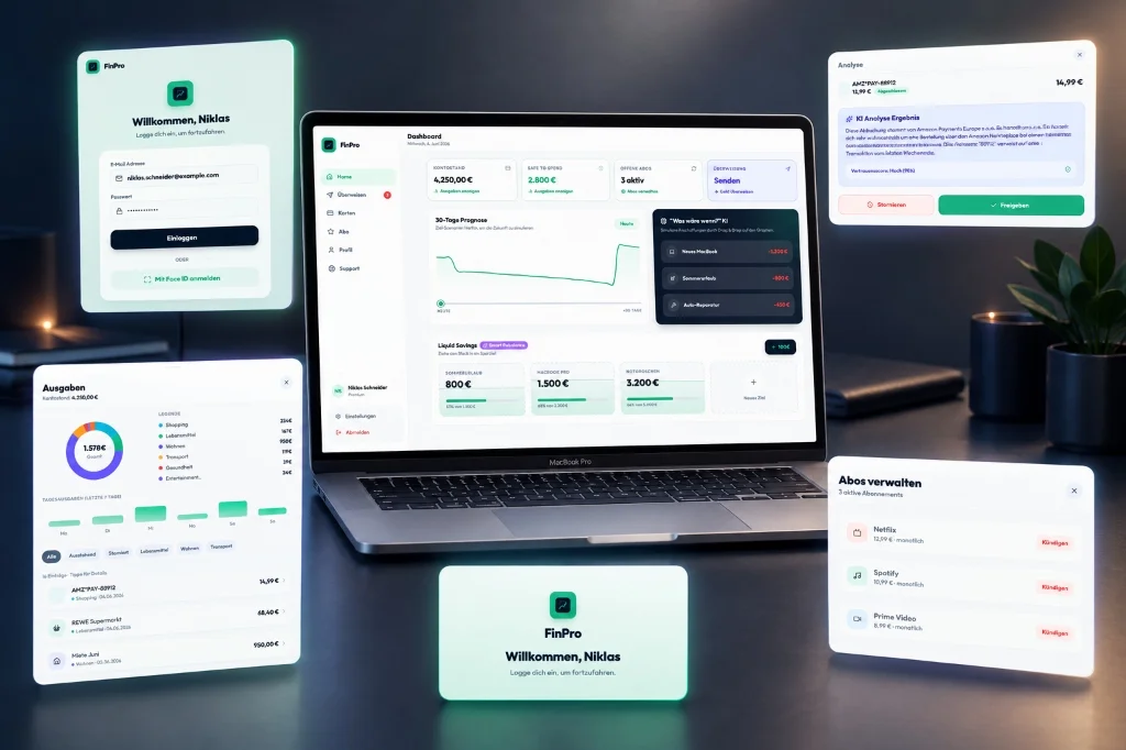 FinPro Dashboard