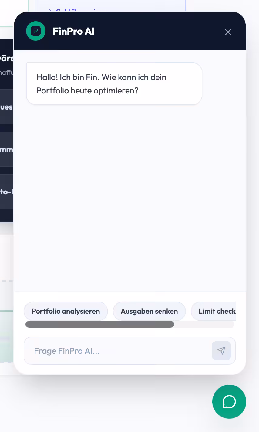 FinPro AI Chatbot